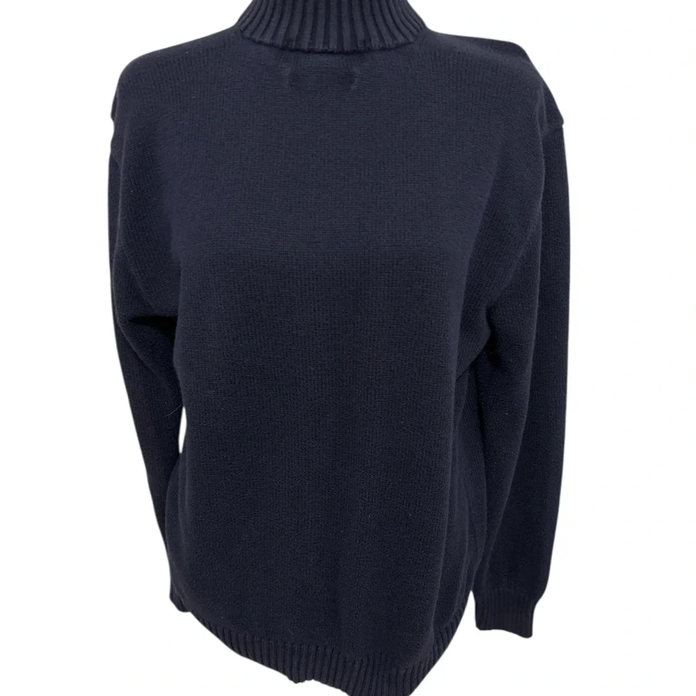 Polo Ralph Lauren Navy Turtleneck Sweater